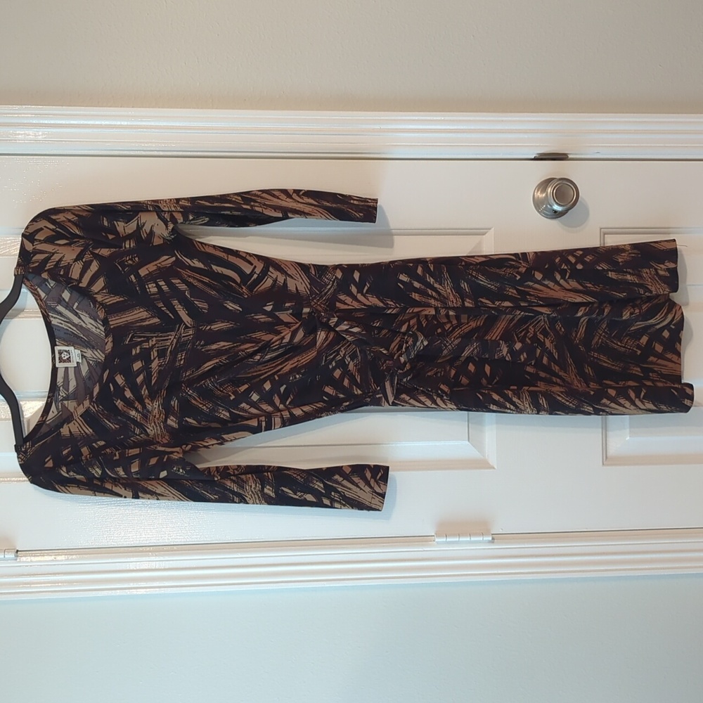 Anne Klein Faux Wrap Dress, Size XS